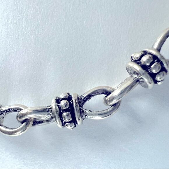 Premier Designs Silver Tone 18” Link Chain Necklace - Picture 5 of 14